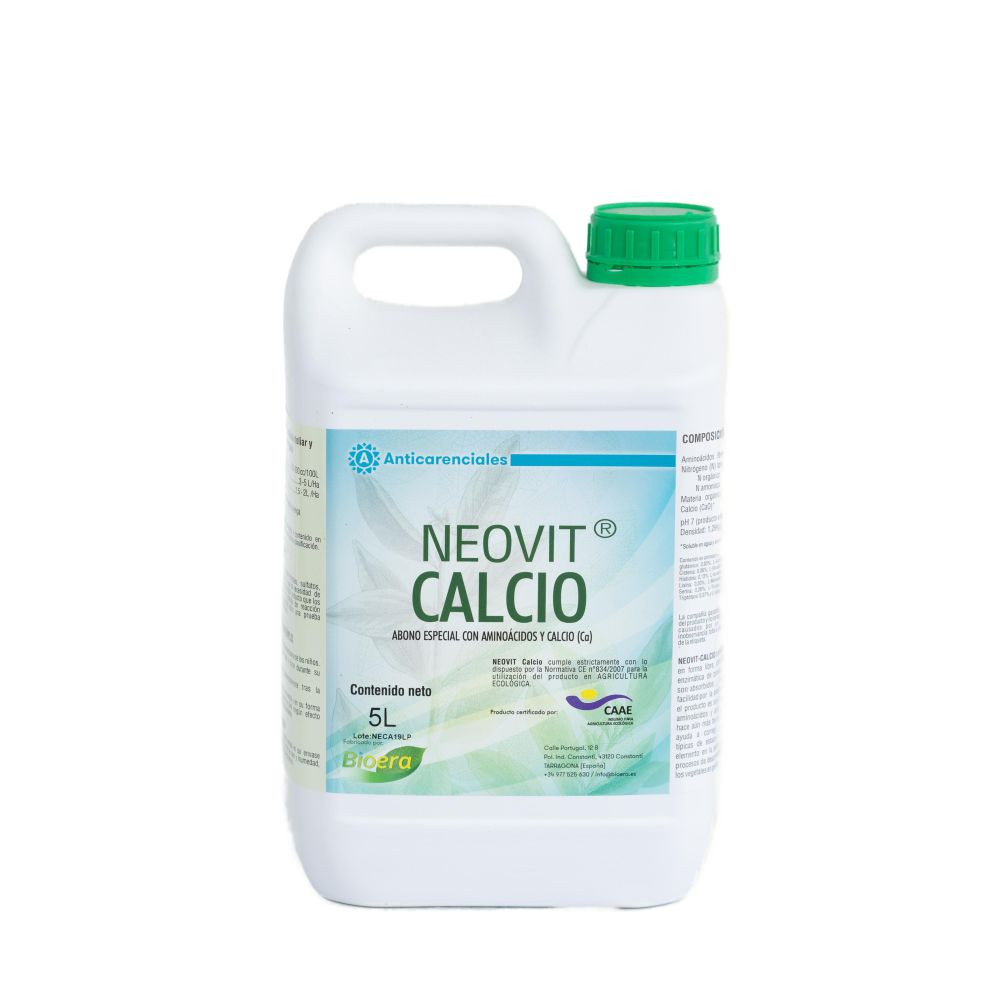 Неовіт Кальціо, NEOVIT CALCIO - коректор дифіциту живлення, 5 л, Bioera