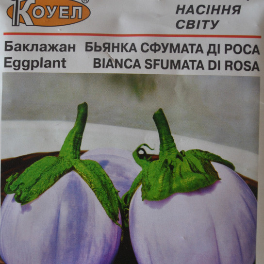 Б'янка Сфумата Ді Роса, Bianka Sfumata Di Rosa - баклажан, 500 грам, SAIS