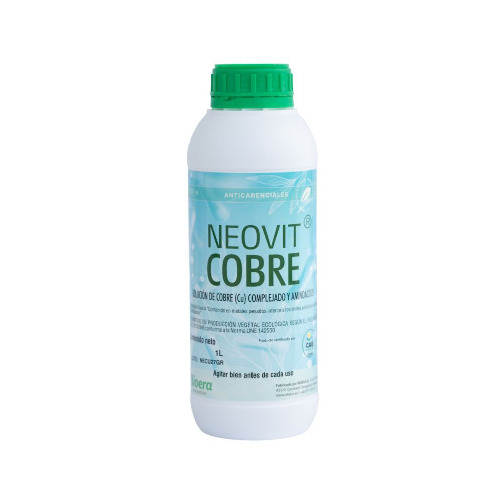 Неовіт Кобре, NEOVIT COBRE - коректор живлення, 1 л, Bioera