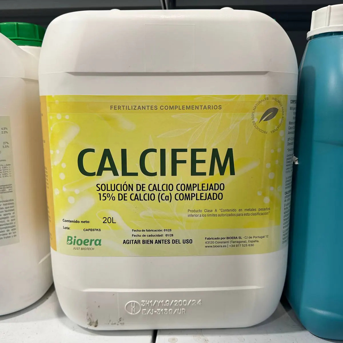 Кальцифем, Calcifem - комплексний розчин кальцію, 20 л, Bioera