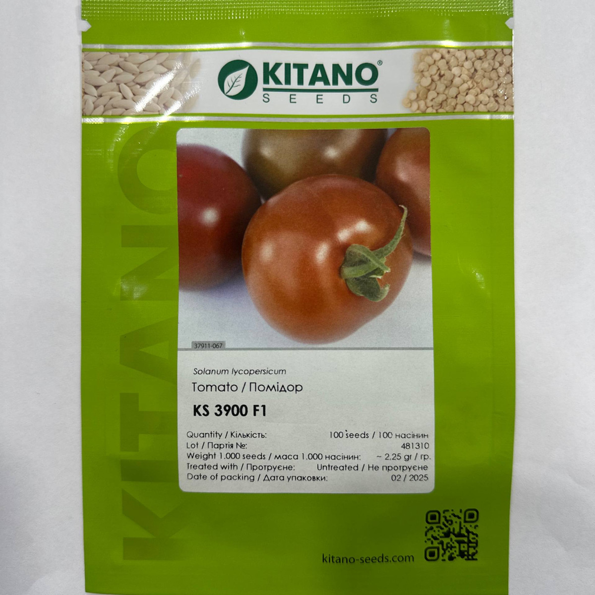 КС 3900 F1, KS 3900 F1,  Томат Індетермінантний, 100 насінин, Kitano