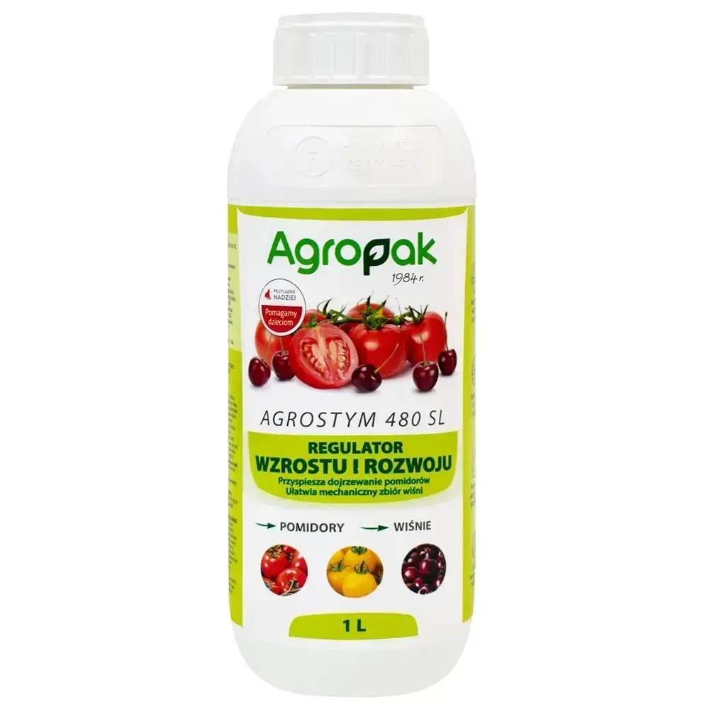 Агростім, AGROSTYM 480 SL - регулятор росту, 1 л, Agropak