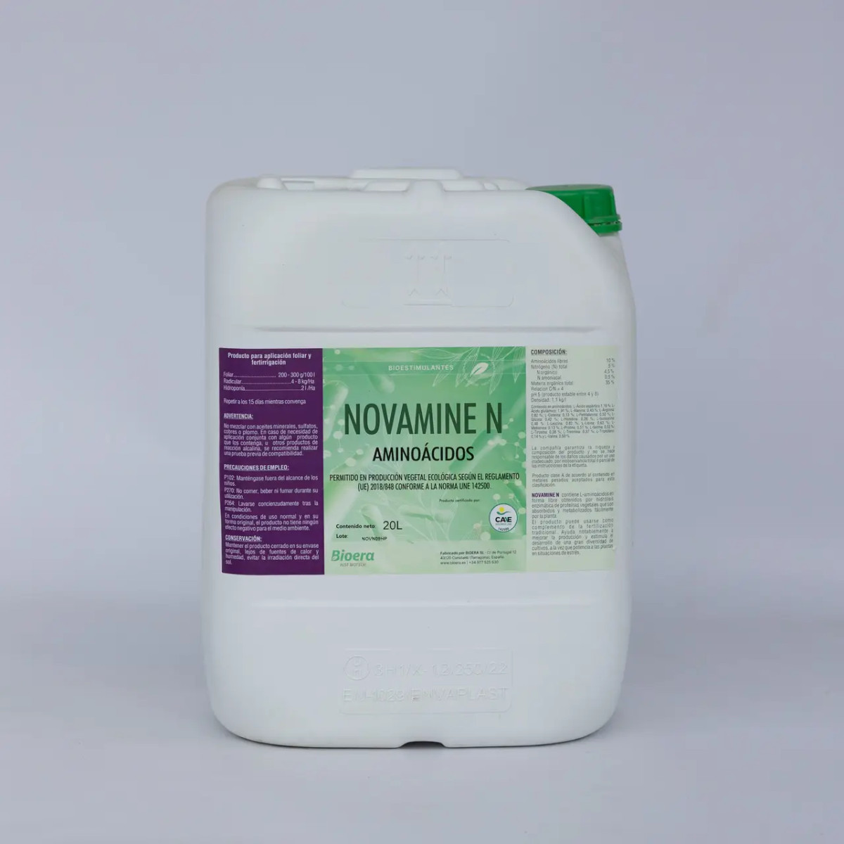 Новамін Н, NOVAMINE N - біостимулятор, 20 л, Bioera