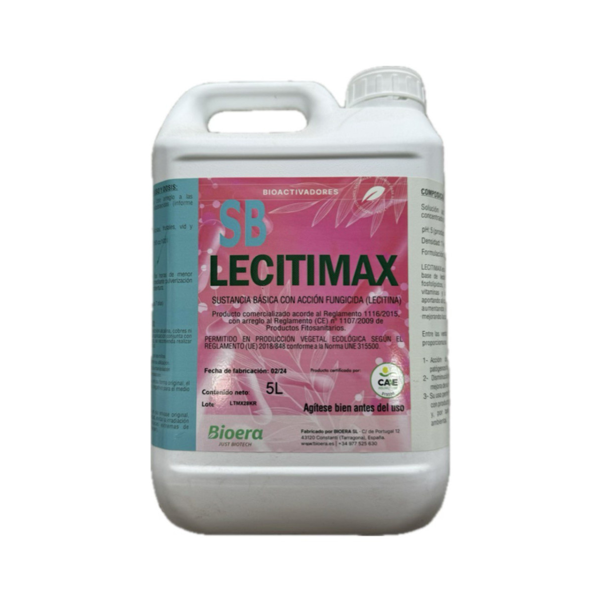 Лесітімакс, LECITIMAX - біоактиватор, 5 л, Bioera