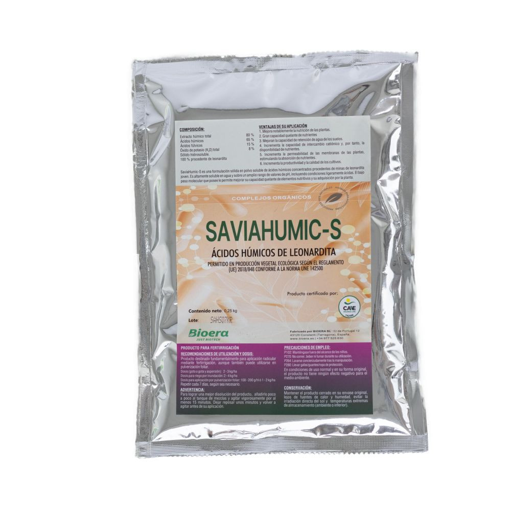 Савіахумік С, SAVIAHUMIC S - гуміновий екстракт, 0,25 кг, Bioera
