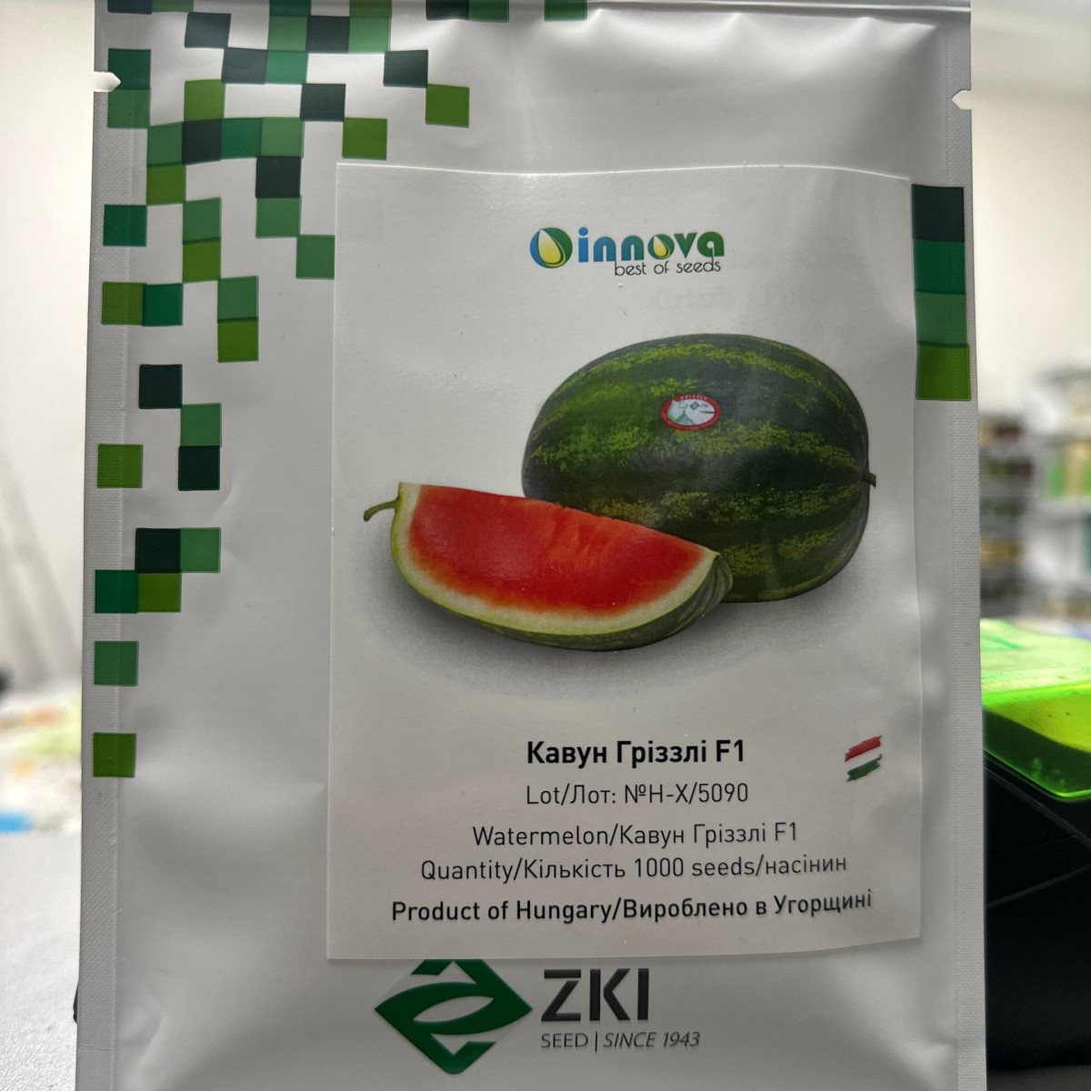 Гріззлі F1, Grizzly F1 - кавун, 1000 насінин, INNOVA SEEDS