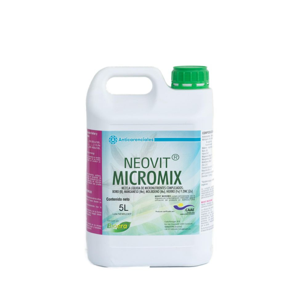 Неовіт Мікромікс, NEOVIT MICROMIX - коректор дефіциту живлення, 5 л, Bioera