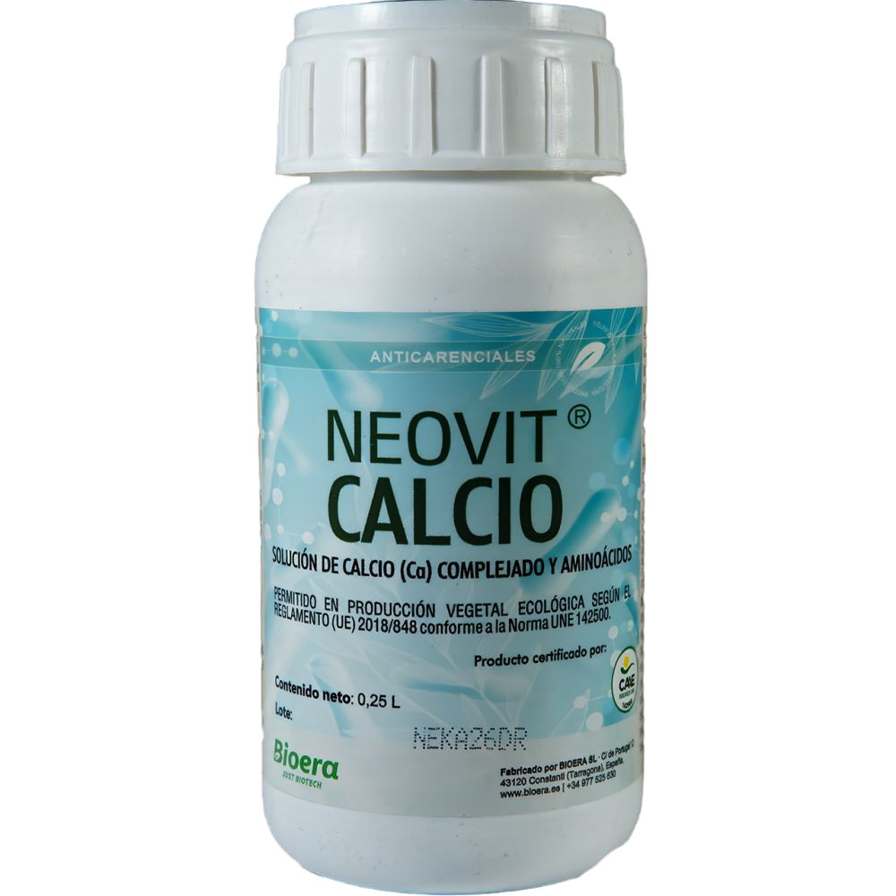 Неовіт Кальціо, NEOVIT CALCIO - коректор дифіциту живлення, 0,25 л, Bioera
