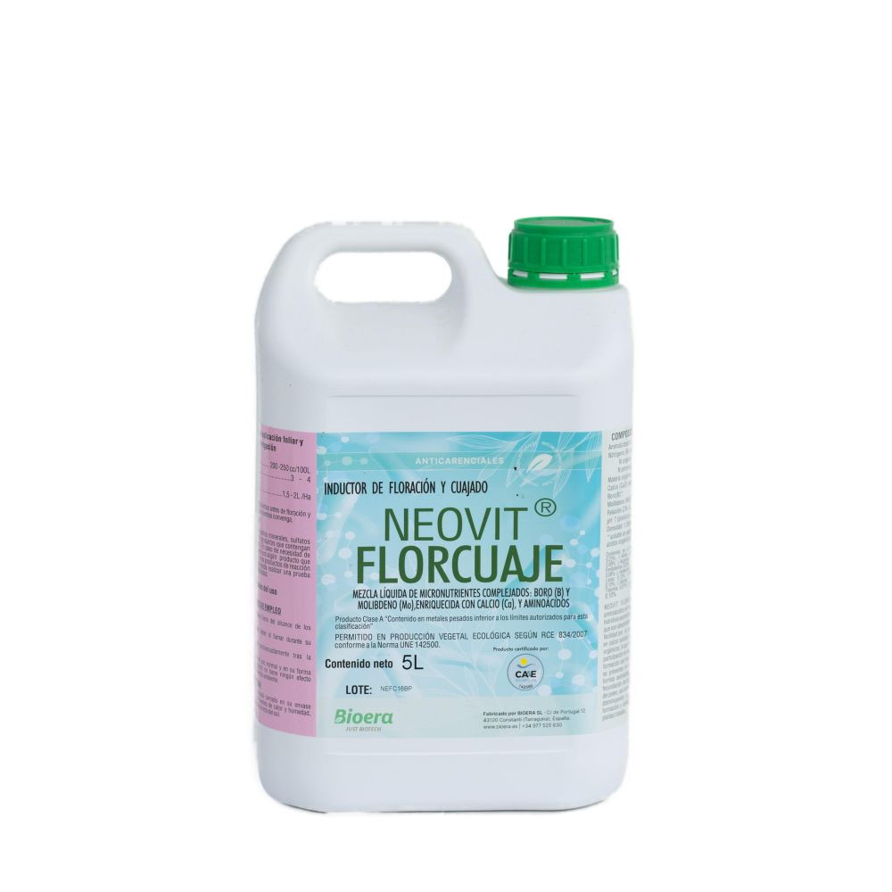 Неовіт Форкуахе, NEOVIT FLORCUAJE - коректор дифіциту живлення, 5 л, Bioera
