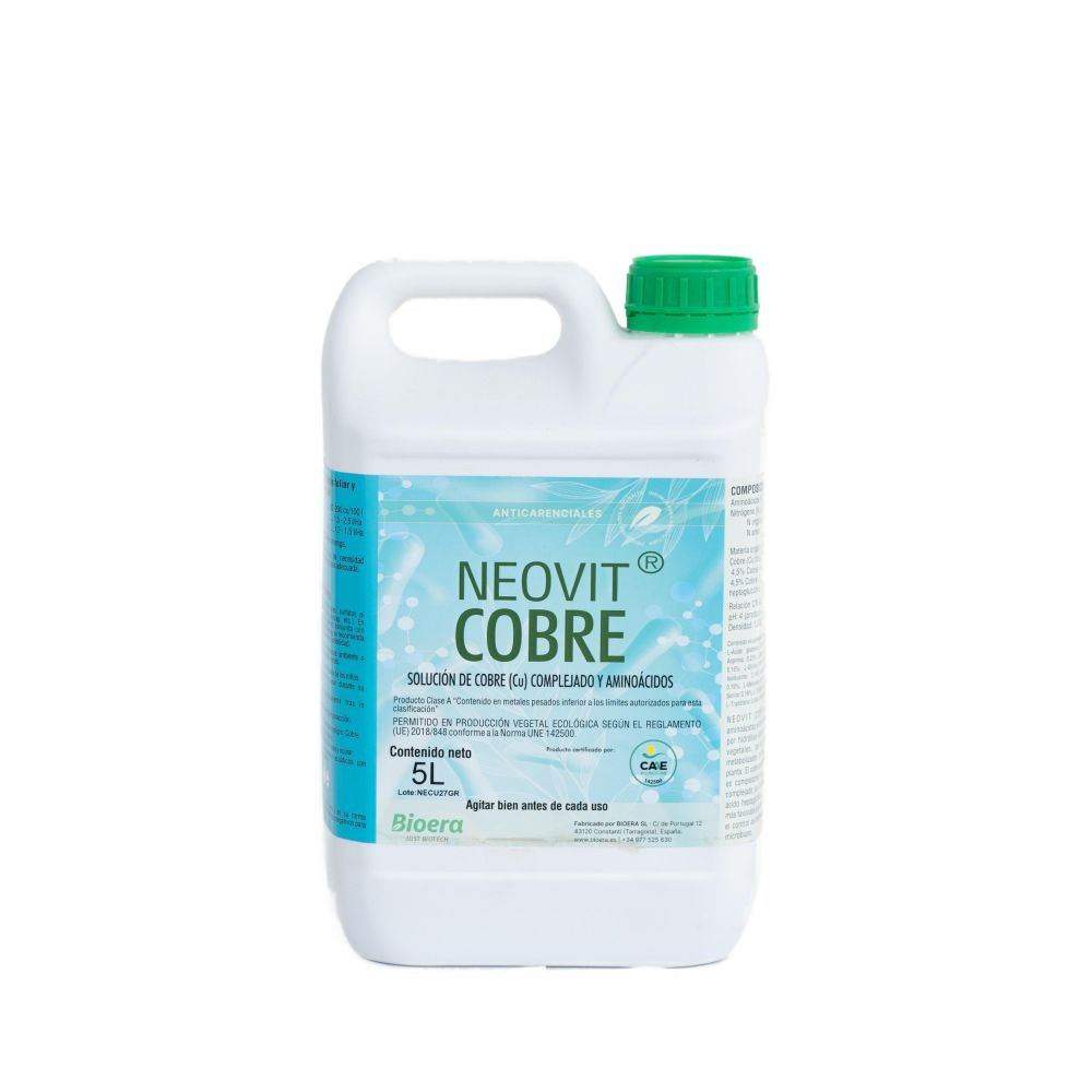 Неовіт Кобре, NEOVIT COBRE - коректор, 5 л, Bioera