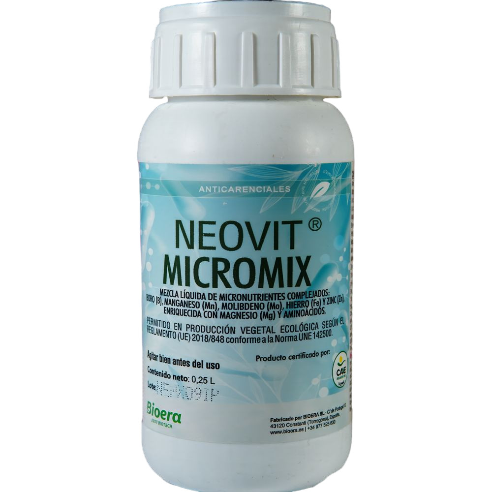 Неовіт Мікромікс, NEOVIT MICROMIX - коректор живлення, 0,25 л, Bioera