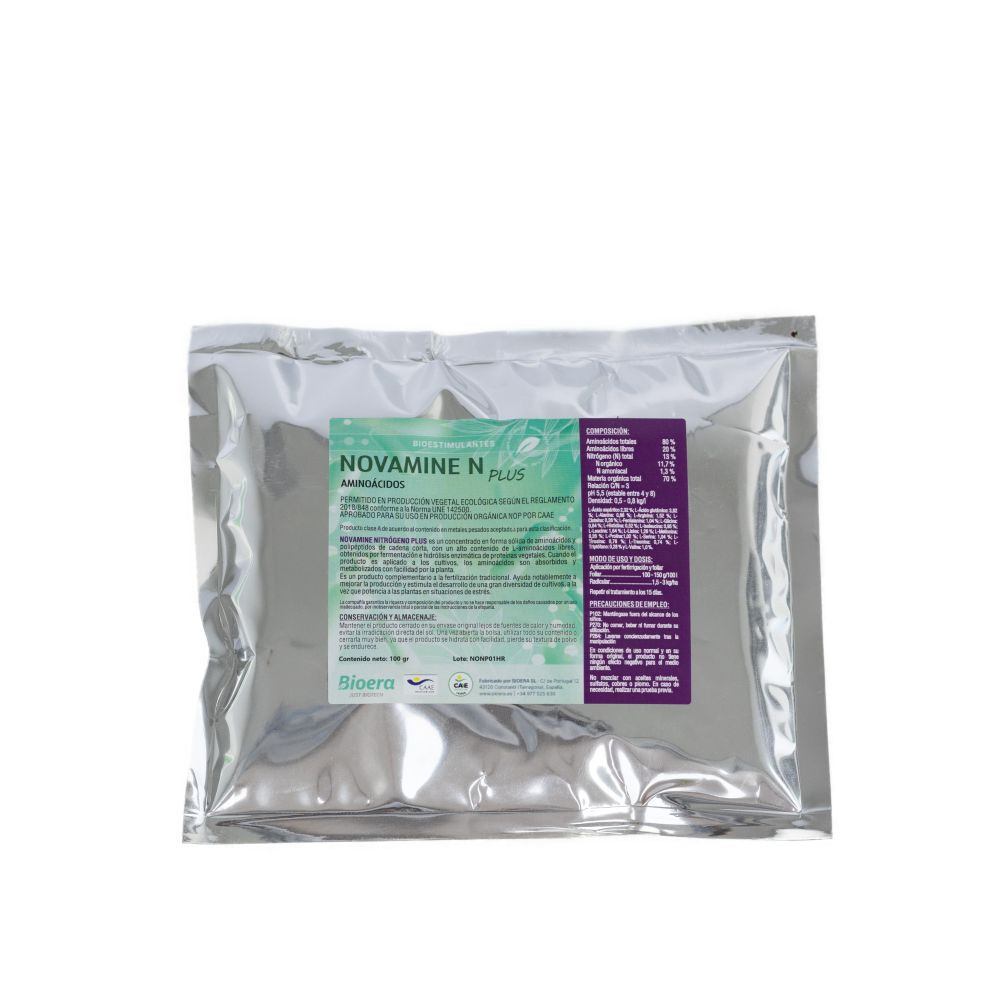 Новамін Н Плюс, NOVAMINE N PLUS - біостимулятор, 100 гр, Bioera
