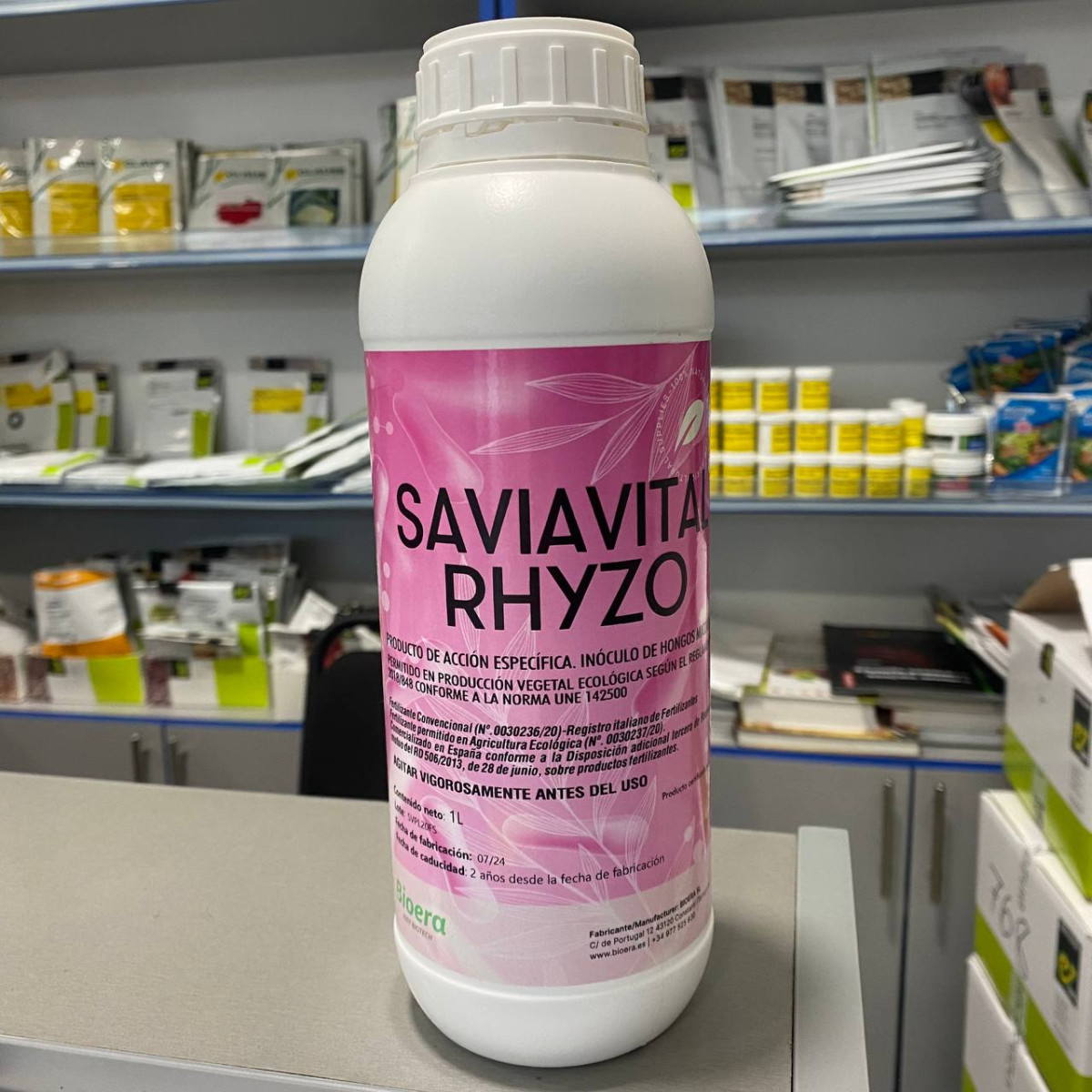 Савіавітал РІЗО, SAVIAVITAL RHYZO - мікробактерії, 1 л, Bioera