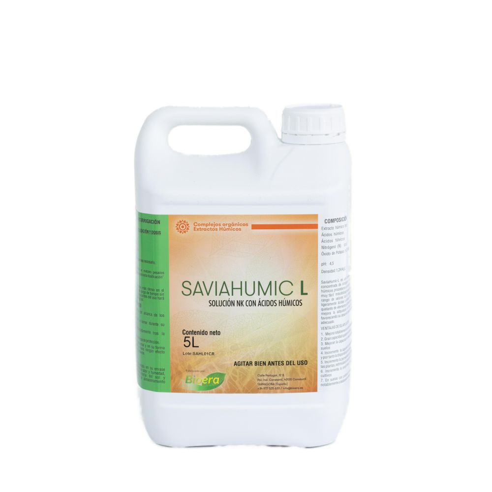 Савіахумік Л, SAVIAHUMIC L - гуміновий екстракт, 5 л, Bioera