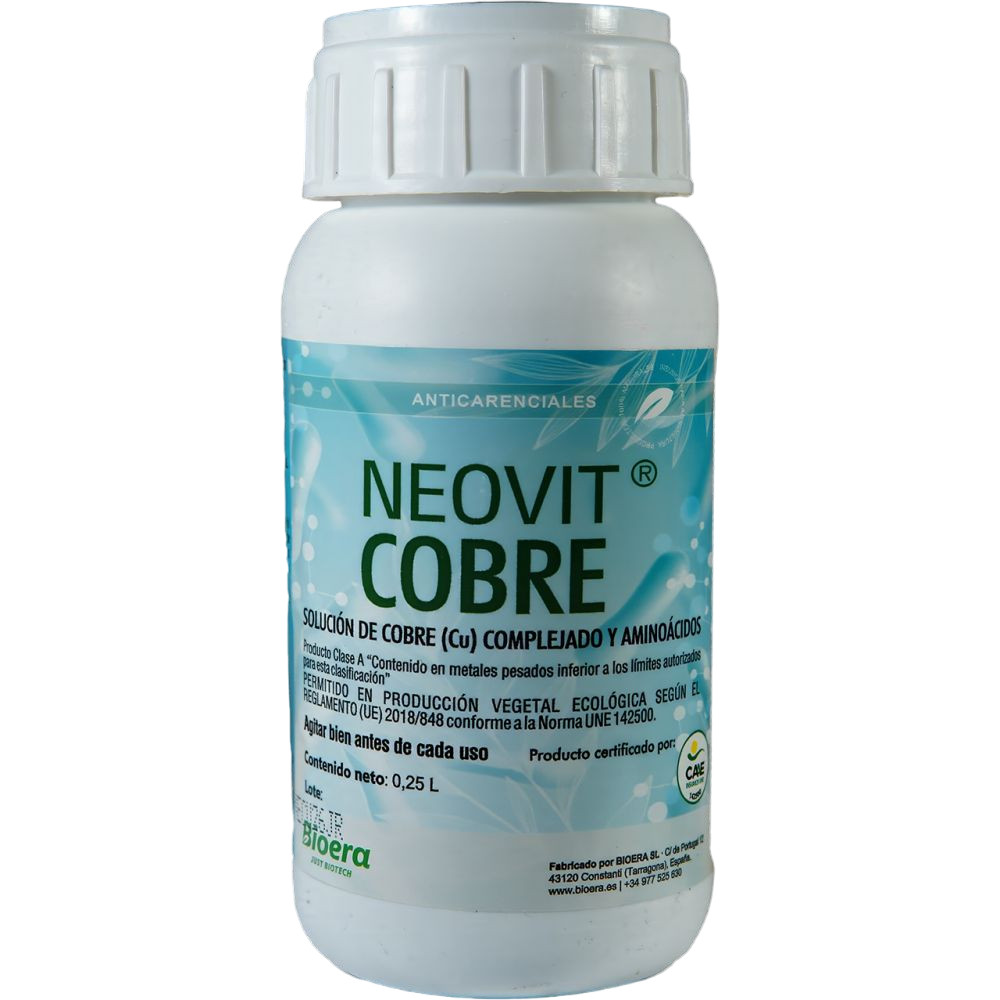 Неовіт Кобре, NEOVIT COBRE - коректор живлення, 0,25 л, Bioera